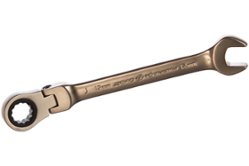 Комбинированный трещоточный ключ с шарниром 12 мм ДТ 200/5 Дело Техники (515412) 