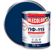Эмаль OLECOLOR ПФ-115 синий, 1.8 кг (4300000236)