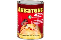 Защитно-декоративное покрытие для древесины Рогнеда Акватекс Экстра дуб; 0.8 л 