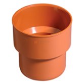 Переход НПВХ Ø110 х124 мм на чугунные трубы Magnaplast (20440)