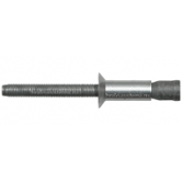 Заклепка вытяжная алюминиевая BRALO  3,2х10мм потайной бортик 