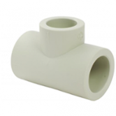 Тройник полипропиленовый переходной PP-R 50x20x50 мм VALFEX серый (10502050Г)