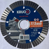 Круг алмазный KRUGO ø115x1,8x12х22.2  для железобетона, сегментированный