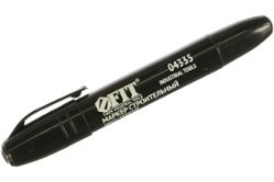 Строительный маркер FIT черный (04335)