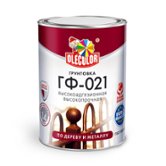 Грунтовка OLECOLOR ГФ-021 красно-коричневый, 2.2 кг (4300003708)
