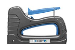 Мебельный степлер HOEGERT TECHNIK скобы 6-16 мм, гвозди 15/16 мм HT2C004