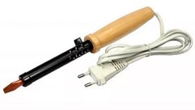 Паяльник дерев. ручка  80Вт