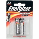 Батарейка Energizer AA POWER 2шт E91 алкалиновая