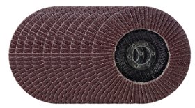 Круг лепестковый торцевой Ø 125х22,2 К40 конический 10шт Энкор (55410)