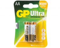Батарейка GP Ultra Alkaline АА 15AU LR6, 2 шт. 