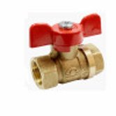 Кран шаровой  VALFEX 1/2" FF бабочка OPTIMA (VF.217.L0B1.012)