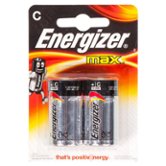 Батарейка Energizer C SUPER HEAVY DUTY 2шт солевая