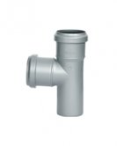 Тройник PP Ø 50х40мм угол 87,5° Sinikon (510011)