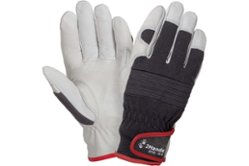 Перчатки 2Hands 3D-спандекс с мягкой овечьей кожей, трикотаж, манжет на велкро (0770 - 10,5)