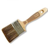 Кисть плоская Handmaler PRO GREEN смешанная щетина ручка бук 70мм