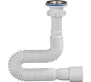 Сифон для умывальника 1 1/4*40мм ORIO трубный (А-3016)