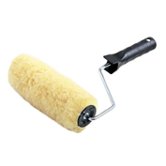 Валик малярный в сборе, T4P полиэстер 230/40/8 мм каркас Жёлтый  (303012)