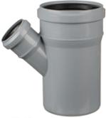 Тройник PP Ø 110х50мм угол 67,5° Sinikon (510033)