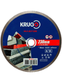 Круг алмазный KRUGO ø230x 1,6x 8х25,4 керамогранит ультратонкий