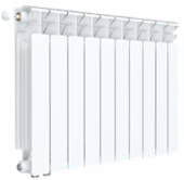 Радиатор биметаллический RIFAR BASE Ventil 500 10 секций НЛ ( R-BA-500-10-VL)