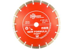 Круг алмазный отрезной Ø 230х22,2 New Formula Segment TRIO-DIAMOND (S206)