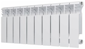 Радиатор алюминиевый литой KONNER LUX 80/350,10 секций (6128651/6024569)