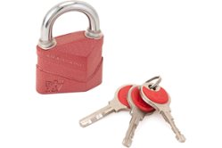 Навесной замок Авангард ВС2Д-50 ДИСКО красный d8 мм (2 755 )