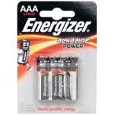 Батарейка AAА POWER 4шт E92 алкалиновая Energizer
