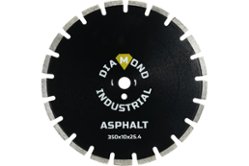 Круг алмазный отрезной по асфальту Ø 350х3,6х12х25,4 Diamond Industrial (DIDS230)