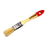 Кисть плоская, светлая натуральная щетина деревянная ручка, STAYER 20 мм (0101-020)