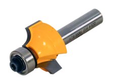 Фреза кромочная калевочная (Ø 25.4х13 мм; R 6.3 мм; хвостовик 8 мм) по дереву Энкор (9241)