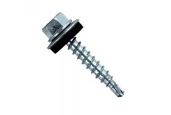 Саморез для крепления кровельных материалов 6,3х 51 цинк СтройКреп 