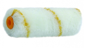 Валик малярный 16см D16мм d6мм полиамид желтые полосы T4P (405032)