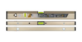 Строительный магнитный уровень MITAX 400 RECA+250M R+M400