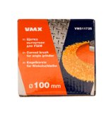 Щетка выгнутая (100 мм; М14; сталь латунированная волнистая) VMX (VM511725)