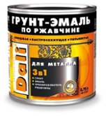 Эмаль по ржавчине DALI серая RAL7004 0,75л, Рогнеда