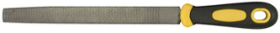 Полукруглый рашпиль с прорезиненной ручкой, 200 мм FIT (42757) 