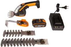 Аккумуляторные ножницы для стрижки травы и кустарников WORX АКБ 1x2 А*ч и ЗУ, в комплекте с тяпкой WG801E.5