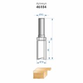 Фреза кромочная прямая (19х38 мм; хвостовик 12 мм) Энкор (46184) 