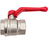 Кран шаровой 1" FF рукоятка STANDART ГОСТ VALFEX (VF.214.NR1.100.N/P59)