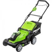 Аккумуляторная газонокосилка GreenWorks G40LM41 (2504707)