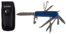 Нож складной многофункциональный 12 функций ЗУБР (47785)