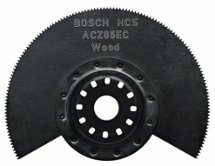 Сегментированный выпуклый пильный диск HCS WOOD (85 мм) для GOP 10.8 Bosch (2 608 661 643)