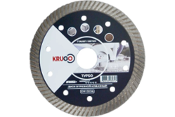 Круг алмазный KRUGO ø125x2.0x10х22.2  универсальный Турбо.