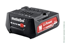 Аккумулятор 12,0 В, 2,0 Aч, Li-Power Metabo (625406000)