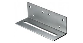 Пластина угловая скользящая ПерфКрепеж 40х40х120-2,0мм (KUC-40х120)
