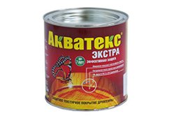 Пропитка Антисептик АКВАТЕКС - ЭКСТРА ОРЕХ 0,8 л