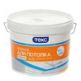Краска для потолка ТЕКС УНИВЕРСАЛ цвет белый 14кг (41571)