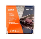 Щетка дисковая (115х22.2 мм; сталь витая) VMX (VM511728)