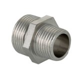 Ниппель переходной нержавеющая сталь 3/4"НРх1/2"НР Valtec (VTi.580.I.0504)